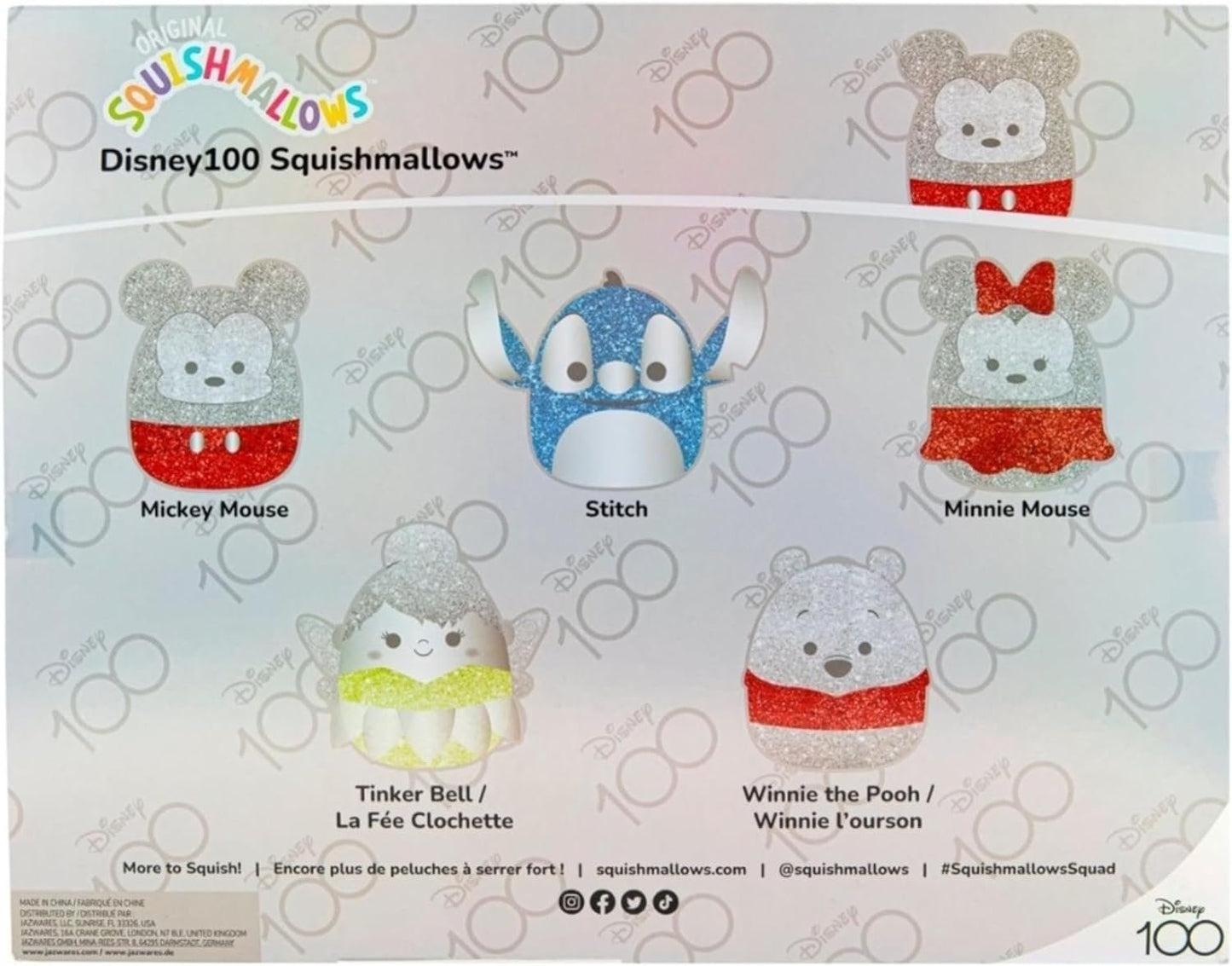 Squishmallow Disney 100 Box Set