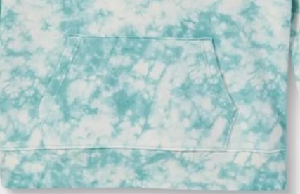 Cat&Jack Ocean Green Tie Dye Hoodie Size XXL_0990