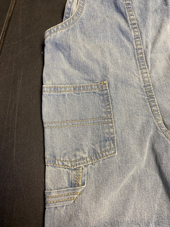 Osh Kosh B'Gosh Toddler Denim Bib Overall Shorts, Size 2T