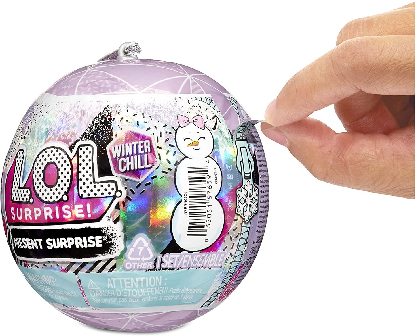 LOL Surprise Holiday Supreme Doll Tinsel with 8 Surprises Including Collectible Holiday Doll, Shoes, and Accessories | Great Gift for Kids Ages 4+