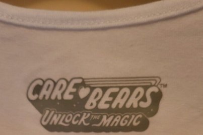 Care Bears Girls Rainbow Graphic w Pink Tutu Bottom Sleeveless Sundress, Size M