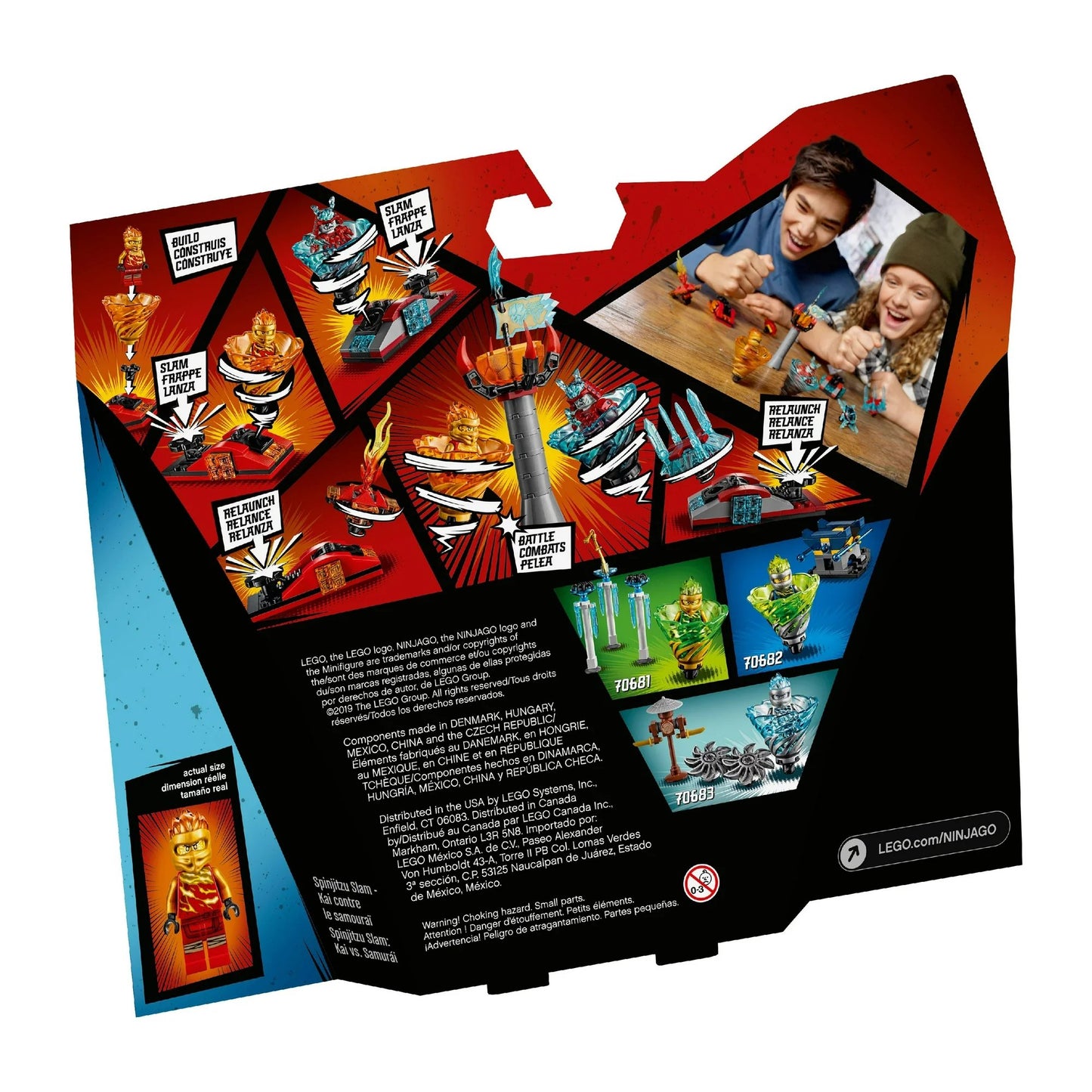 Lego Ninjago Spinjitzu Slam-Kai vs. Samurai