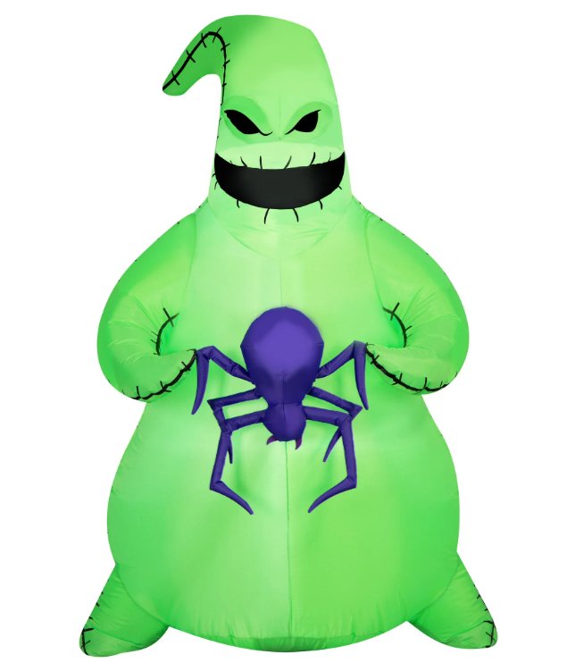 Halloween Nightmare before Christmas Oogie Boogie Airblown Yard Inflatable by Disney, 5 ft