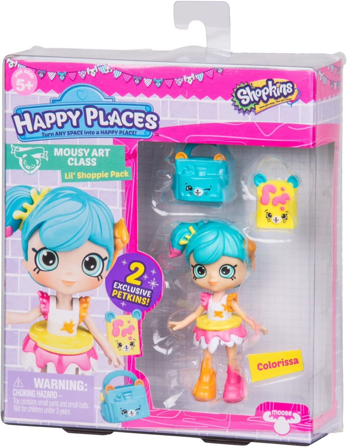 Shopkins Happy Places Doll Single Pack - Colorissa