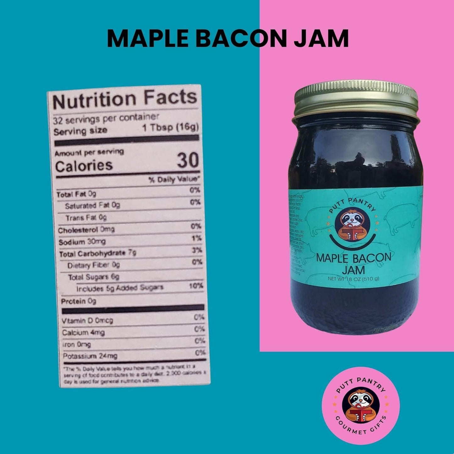 Putt Pantry Gourmet Jam Jelly Spread