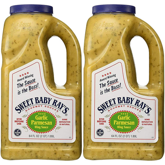 Sweet Baby Ray's Garlic Parmesan Wing Sauce - 64 Oz. Jug (2-Pack) - PuttPantry