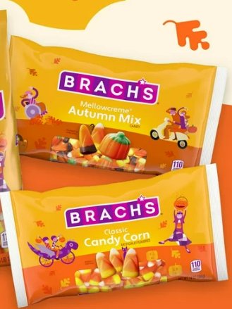 Brachs Classic Candy Corn and Autumn Party Mix Duo, 2 bags, 14 oz each –  PuttPantry