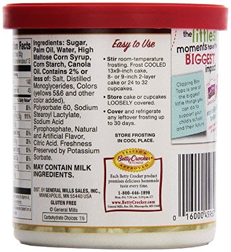 Betty Crocker Butter Pecan Cake Mix and Cream Cheese Frosting Bundle - 2 of Each