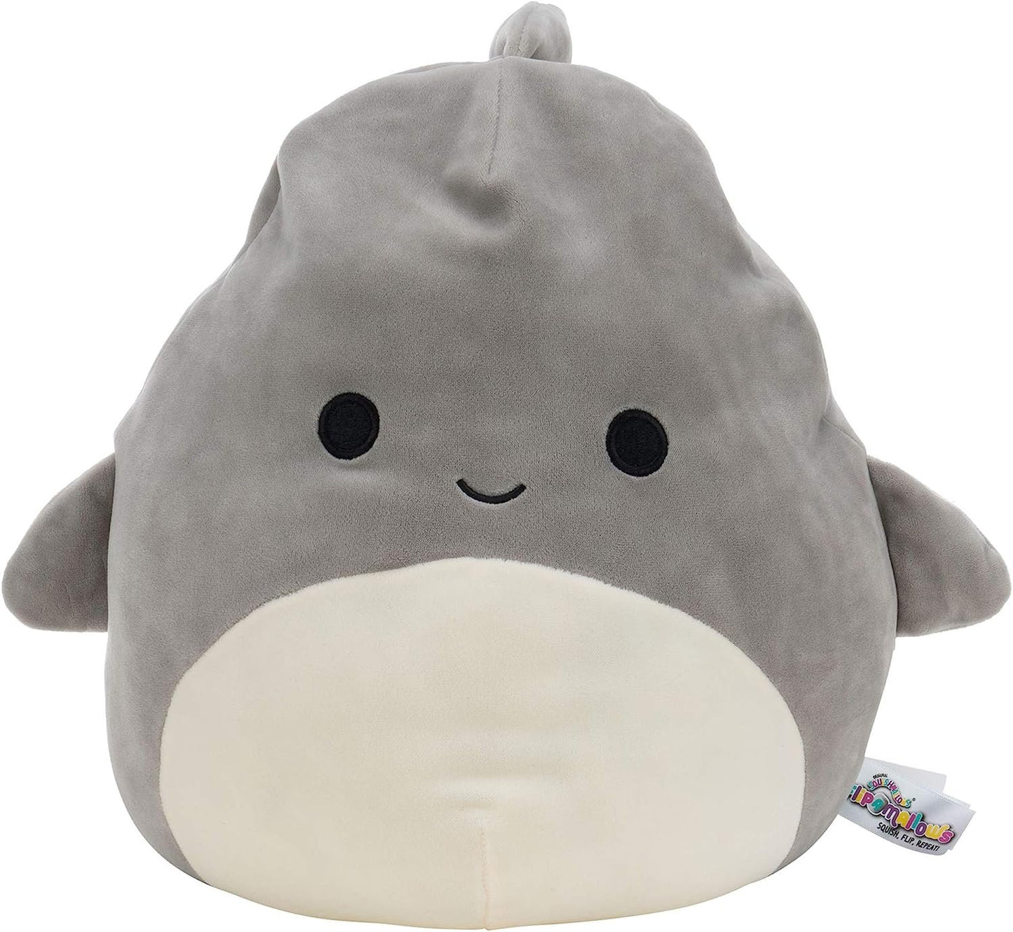 Squishmallows Official Kellytoy Plush 12" Limited Edition Flip-A-Mallows, Gordon The Shark and Ricky The Clownfish- Ultrasoft Stuffed Animal Plush Toy