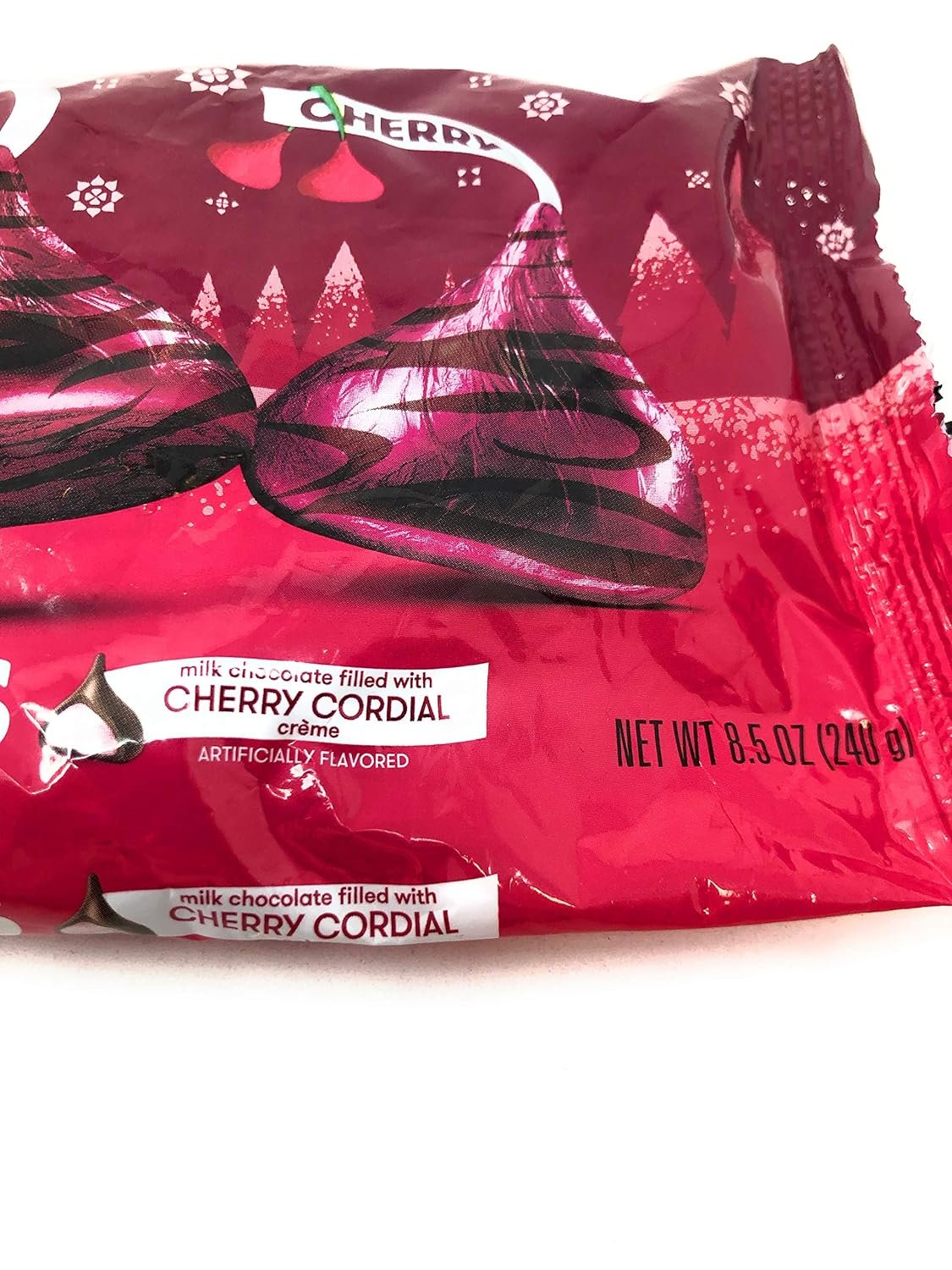 Hersheys Cherry Cordial Kisses 4 pack