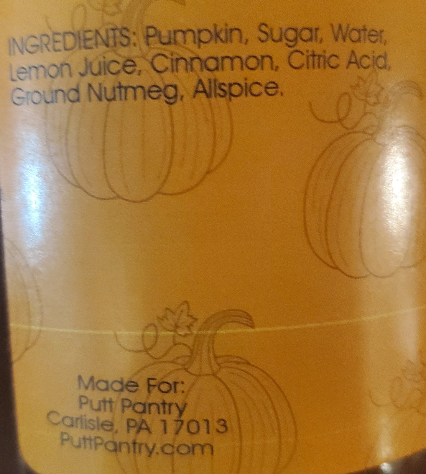 Putt Pantry Spiced Pumpkin Butter