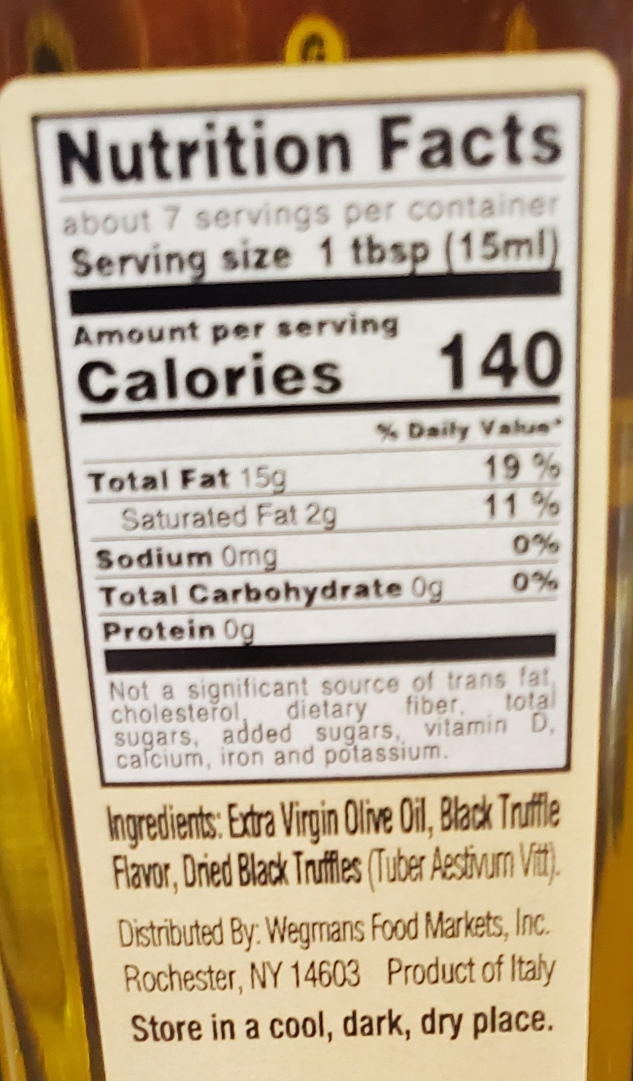Black Truffle Extra Virgin Olive Oil, 3.52 Fl Oz, Pack of 2