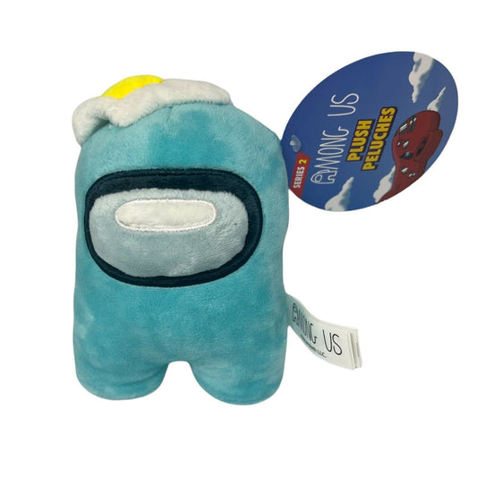 Among Us Toikido 7” Blue With Egg Head Imposter Plush Series 2
