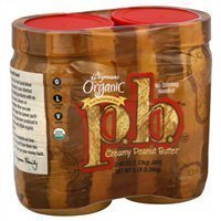 Wegmans Organic Peanut Butter, , Creamy (2) 40oz Containers. 80oz Pack