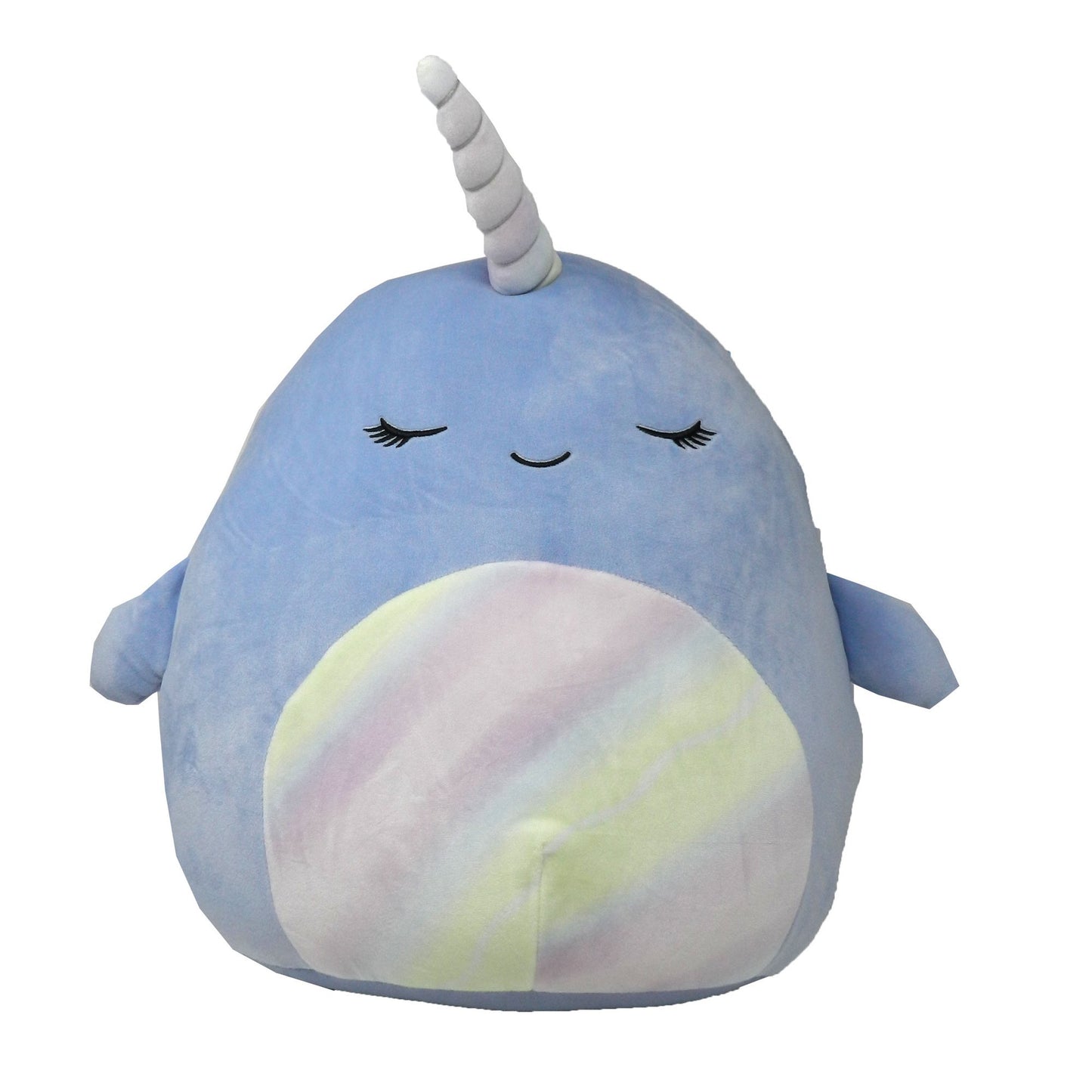 Squishmallow Official Kellytoy Naomi 16 Inch Narwhal Squishy Plush Toy Animal