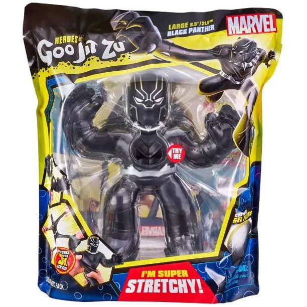 Heroes of Goo Jit Zu Marvel Black Panther Action Figure (Large)