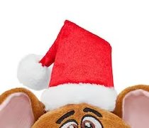 Animated Singing Scooby Doo with a Santa hat, Sings and Jams Out to "Jingle Bells", 10.5 inches