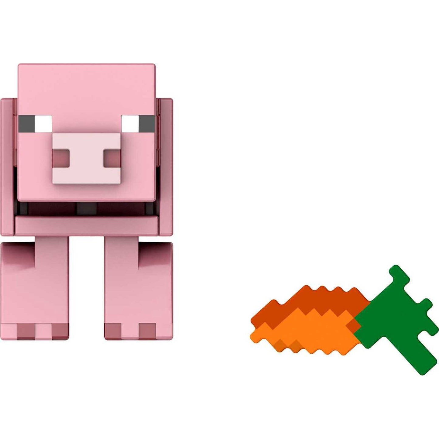 Minecraft Build a Portal Pig with Carrot