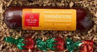 Hickory Farms Farmhouse Flavors Selection, 12.25 oz, Summer Sausage, Mission Jack Cheese, Belgian Ale Mustard, Crackers and More
