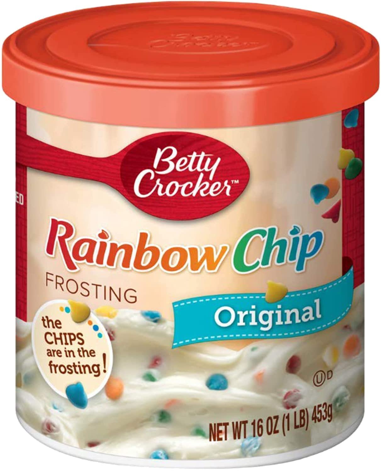 Betty Crocker Super Moist Party Rainbow Chip Cake Mix and Betty Crocker Rainbow Chip Frosting Bundle - 2 of Each - 4 Items "There's Pudding in the Mix"