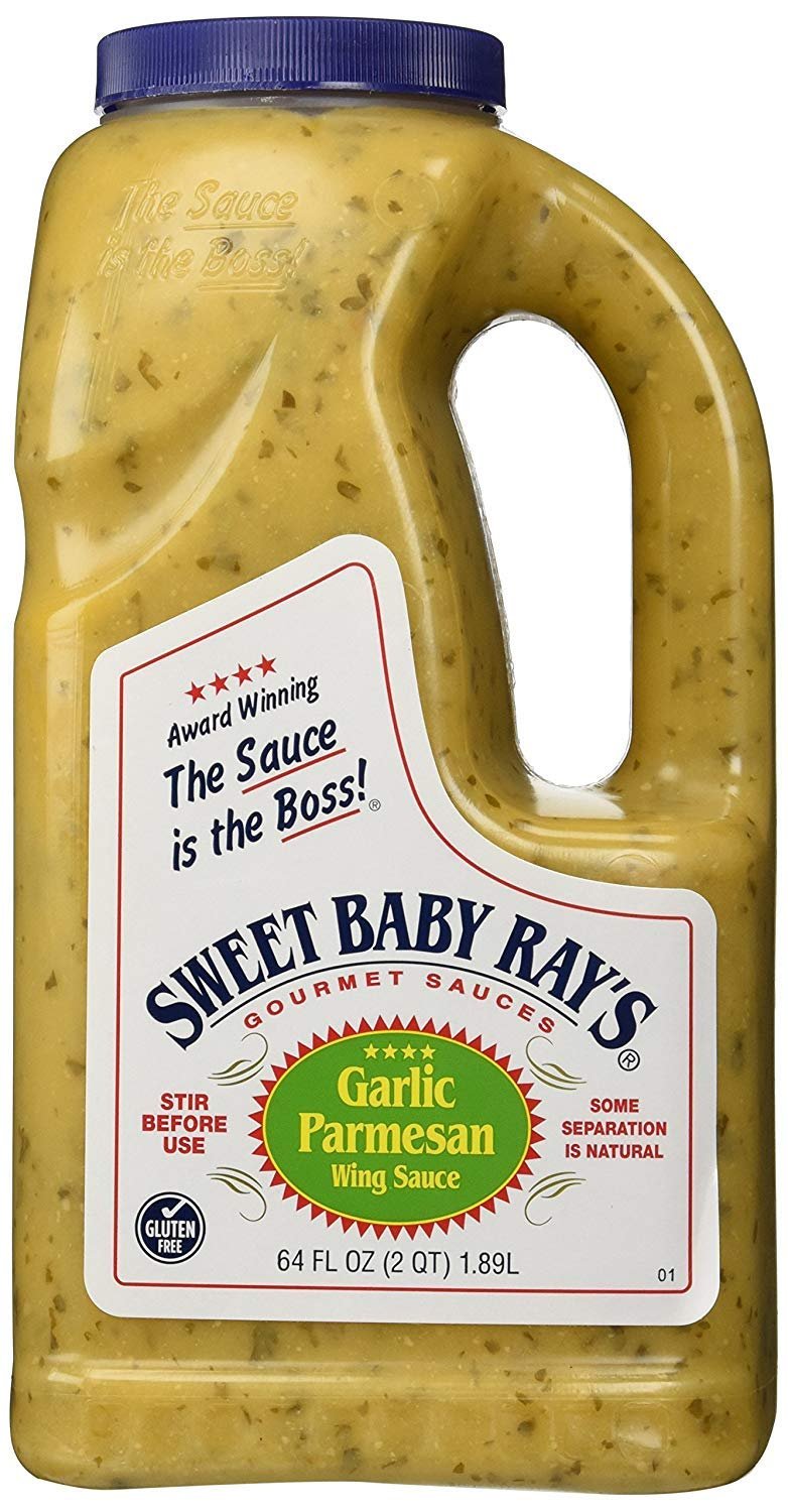 Sweet Baby Ray's Garlic Parmesan Wing Sauce - 64 Oz. Jug (2-Pack)