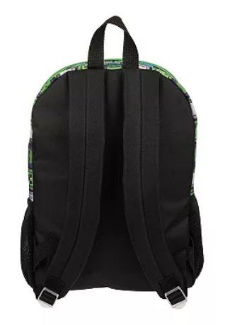 Minecraft Backpack, Lunch Kit, Utility Case, Carabiner, Keychain 5 pc School Combo