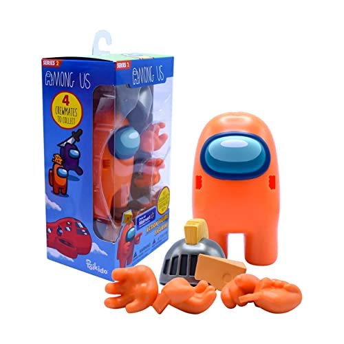 Just Toys LLC Among Us Action Figures Series 2 Orange Action Figure w/Cheese
