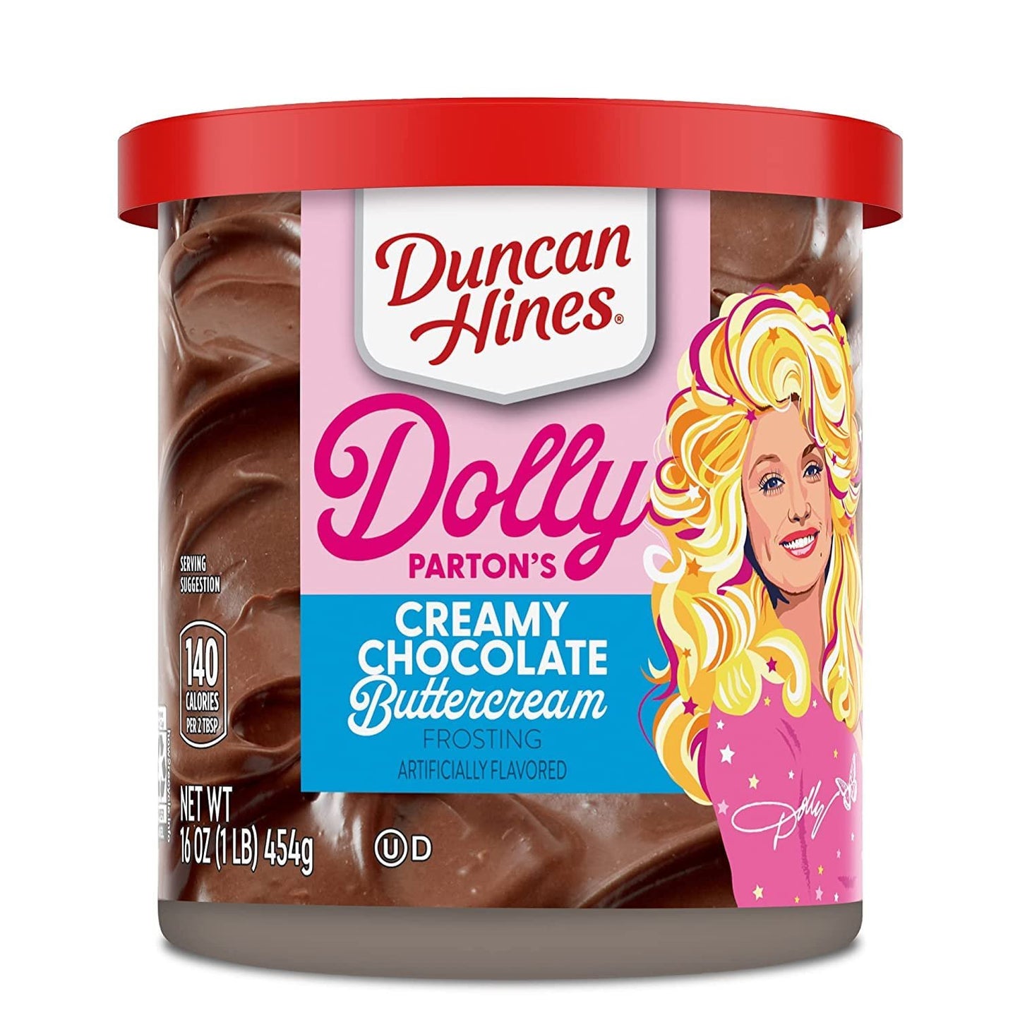 Duncan Hine's Dolly Parton's Favorite Southern-Style Banana Cake Mix with Spatula Gift Set! Banana Flavored Cake Mix With Chocolate Frosting.