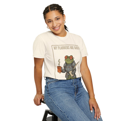 My Flabbers Are Gasted frog knight T-Shirt | Fantasy frog art