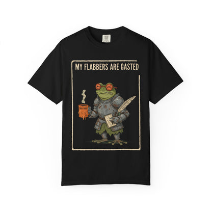 My Flabbers Are Gasted frog knight T-Shirt | Fantasy frog art