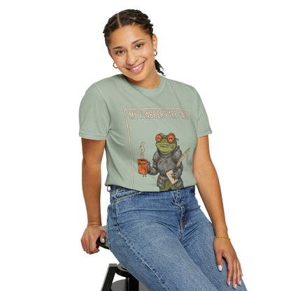 My Flabbers Are Gasted frog knight T-Shirt | Fantasy frog art