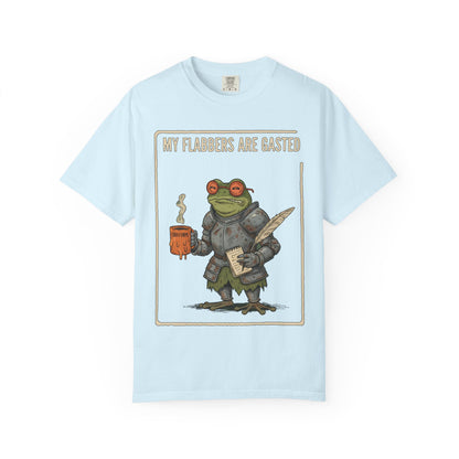 My Flabbers Are Gasted frog knight T-Shirt | Fantasy frog art