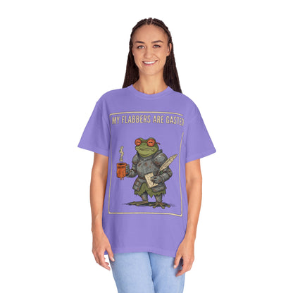 My Flabbers Are Gasted frog knight T-Shirt | Fantasy frog art