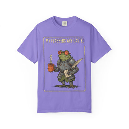 My Flabbers Are Gasted frog knight T-Shirt | Fantasy frog art