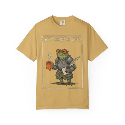 My Flabbers Are Gasted frog knight T-Shirt | Fantasy frog art