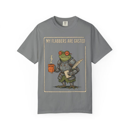 My Flabbers Are Gasted frog knight T-Shirt | Fantasy frog art