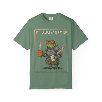 My Flabbers Are Gasted frog knight T-Shirt | Fantasy frog art