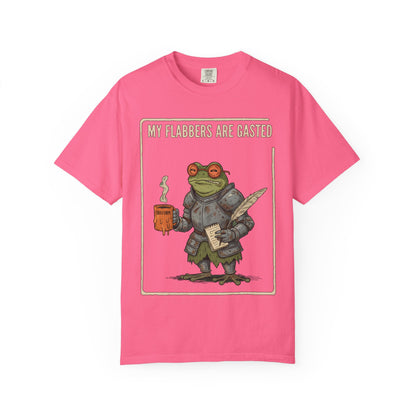 My Flabbers Are Gasted frog knight T-Shirt | Fantasy frog art