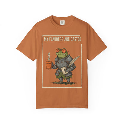 My Flabbers Are Gasted frog knight T-Shirt | Fantasy frog art