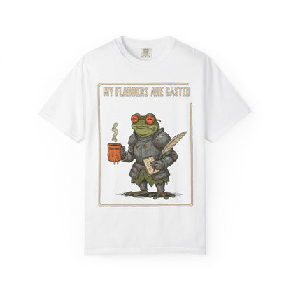 My Flabbers Are Gasted frog knight T-Shirt | Fantasy frog art