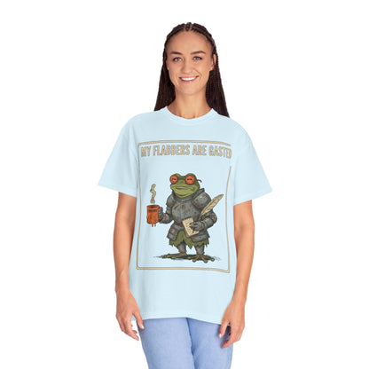 My Flabbers Are Gasted frog knight T-Shirt | Fantasy frog art