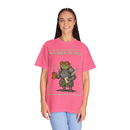 My Flabbers Are Gasted frog knight T-Shirt | Fantasy frog art