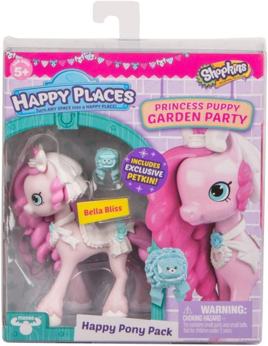 Shopkins Happy Places Lil Shoppie Pack Bella Bliss - Princess Puppy garden Party