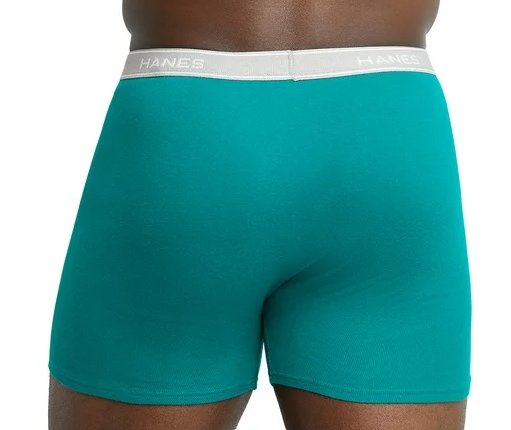 Hanes Tagless Boxer Briefs 10pack Size Large