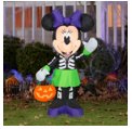 Minnie Mouse Skeleton suit Halloween Inflatable 3.5ft