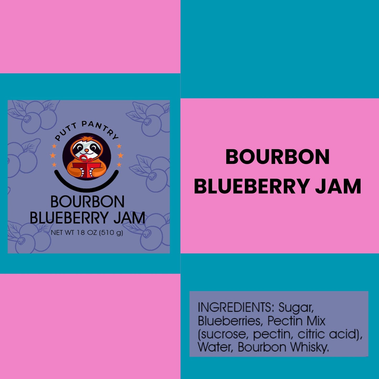Putt Pantry Gourmet Jam Jelly Spread