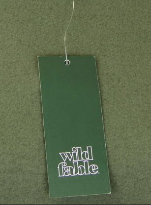 Wild Fable Ladies Cropped Olive Hoodie, Size M