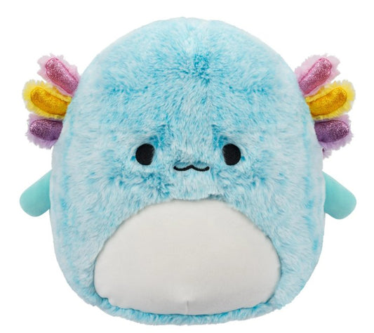 Squishmallows FuzzAMallows 12 inch Irina the Teal Axolotl - Child's Ultra Soft Stuffed Animal Plush Toy