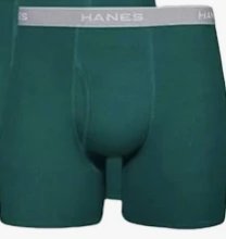 Hanes Tagless Boxer Briefs 10pack Size Large