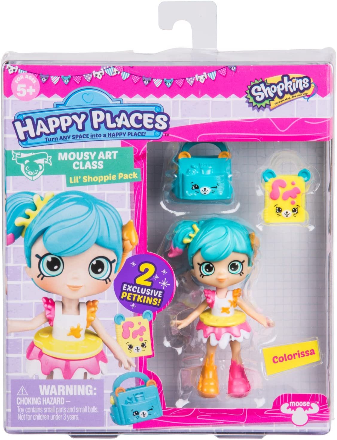 Shopkins Happy Places Doll Single Pack - Colorissa